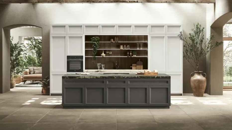 Palio, the kitchen designed to be functional, transversal and at the same time iconic
