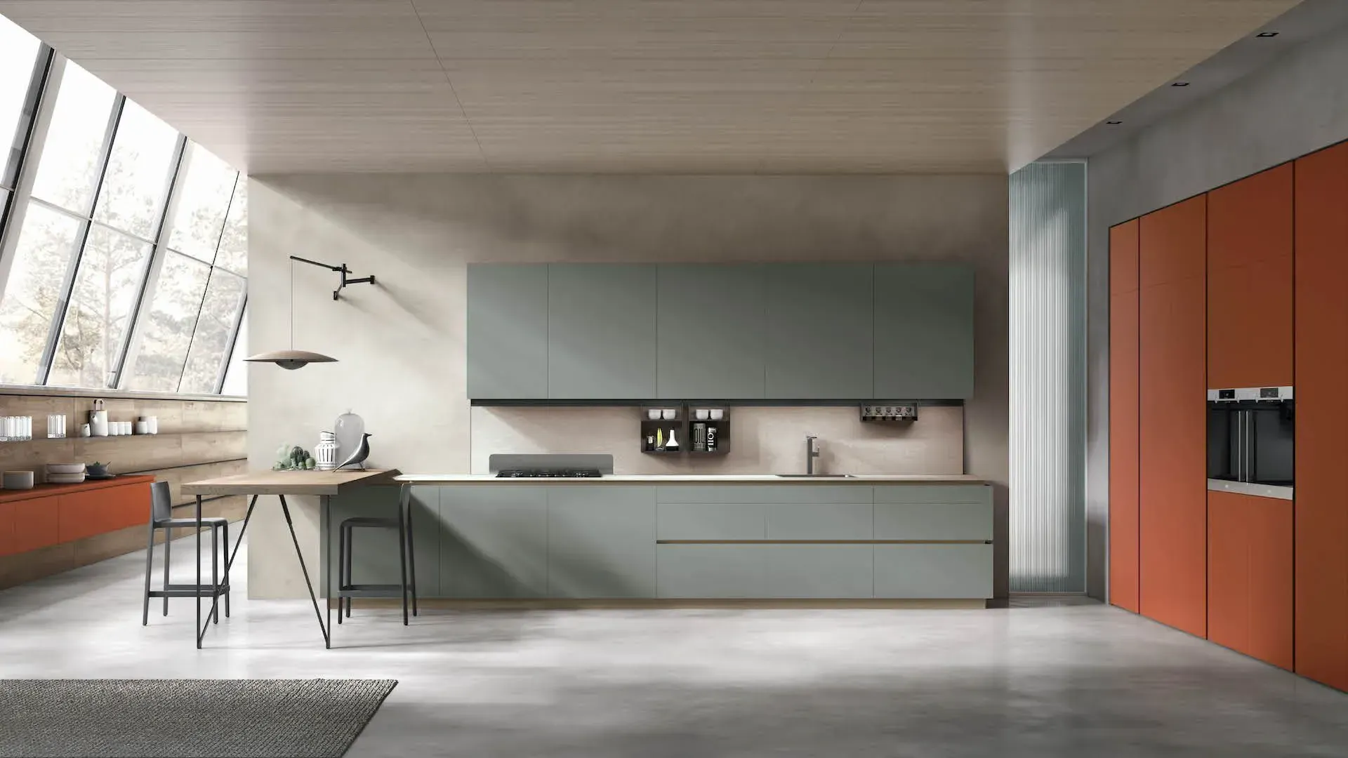 Color Trend Kitchen by Stosa