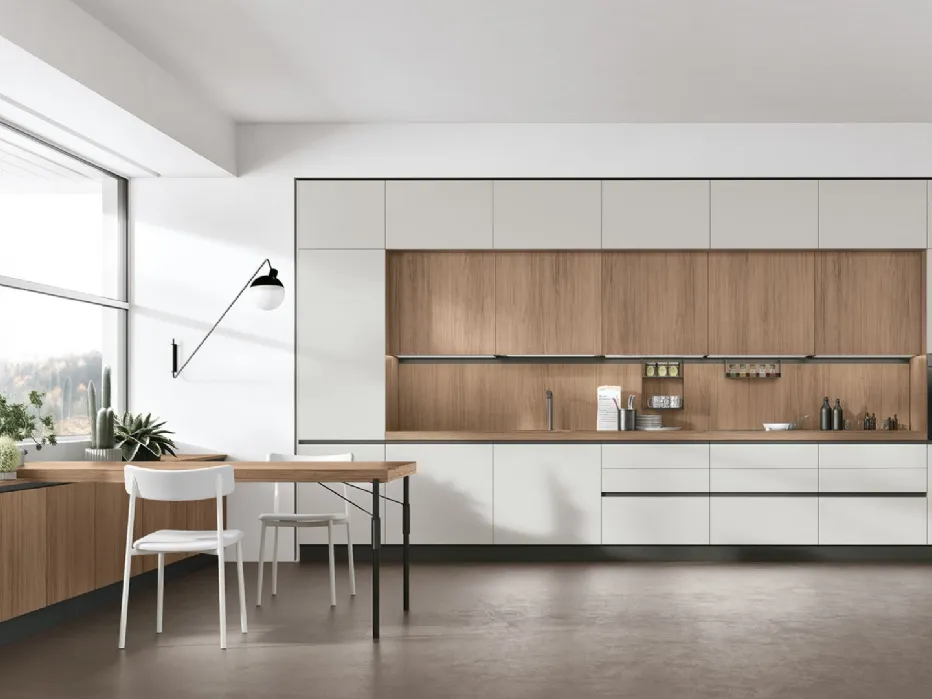 Thermo-structured Rovere Anice, matt Nebbia Pet.