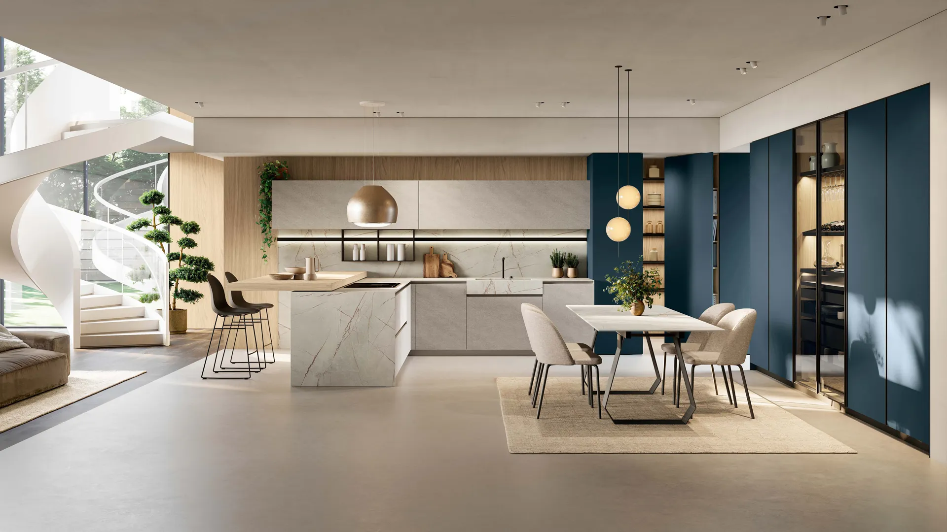 Italian modern Stosa kitchens in Dubai