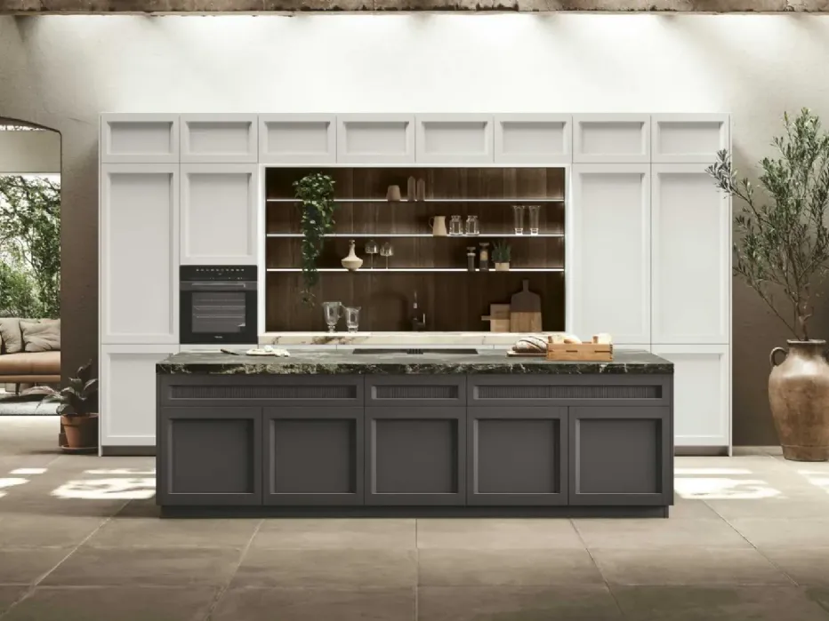 Palio, the kitchen designed to be functional, transversal and at the same time iconic