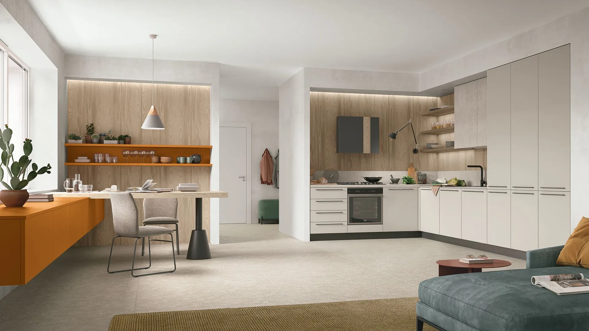 Luxury kitchen design in Dubai
